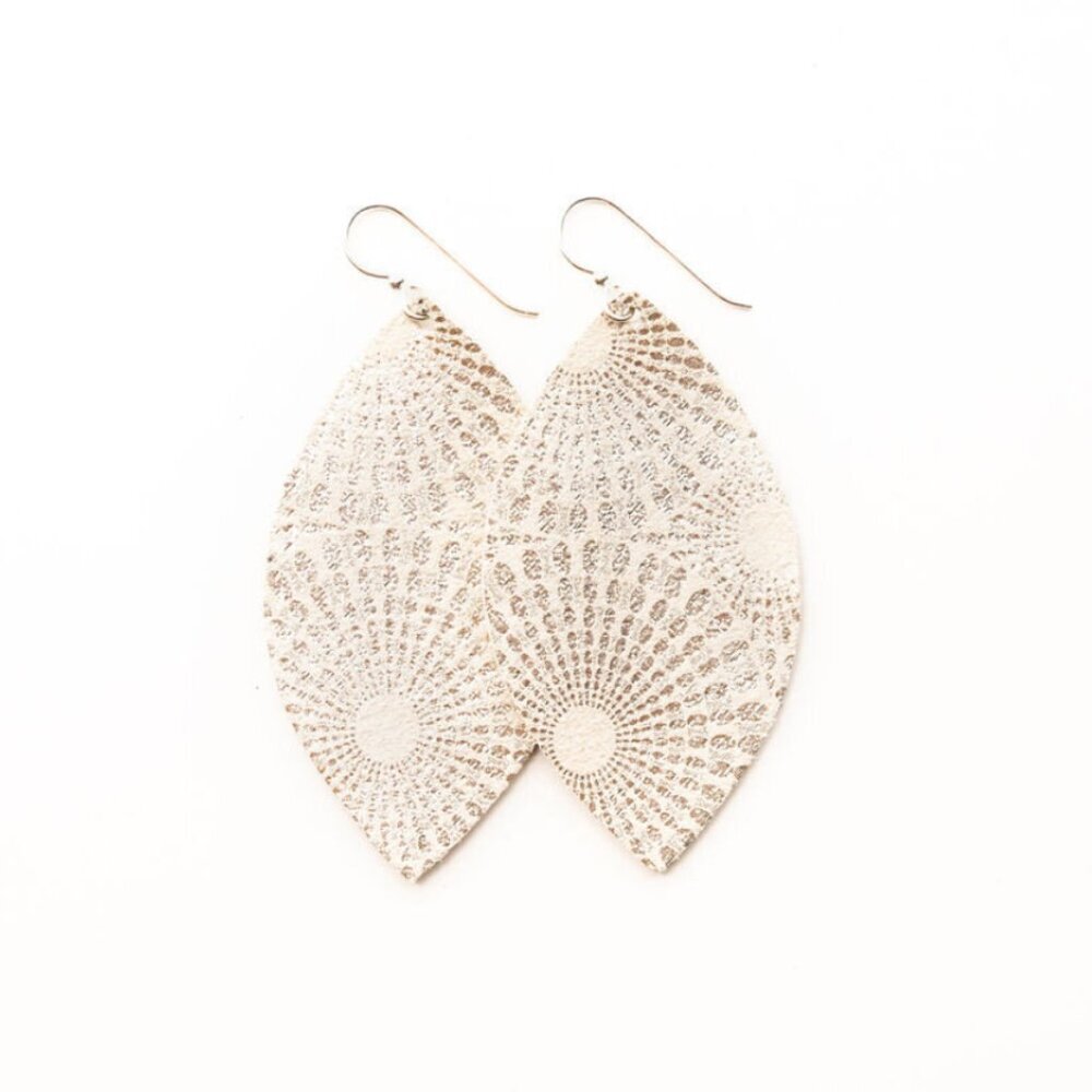 🆕 Keva Style Starburst Tan Earrings